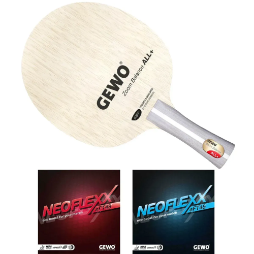 Купить Ракетка для настольного тенниса  Gewo Zoom Balance ALL, Neoflexx 48.0 + 45.0, ST (11640000031) в Киеве - фото №1